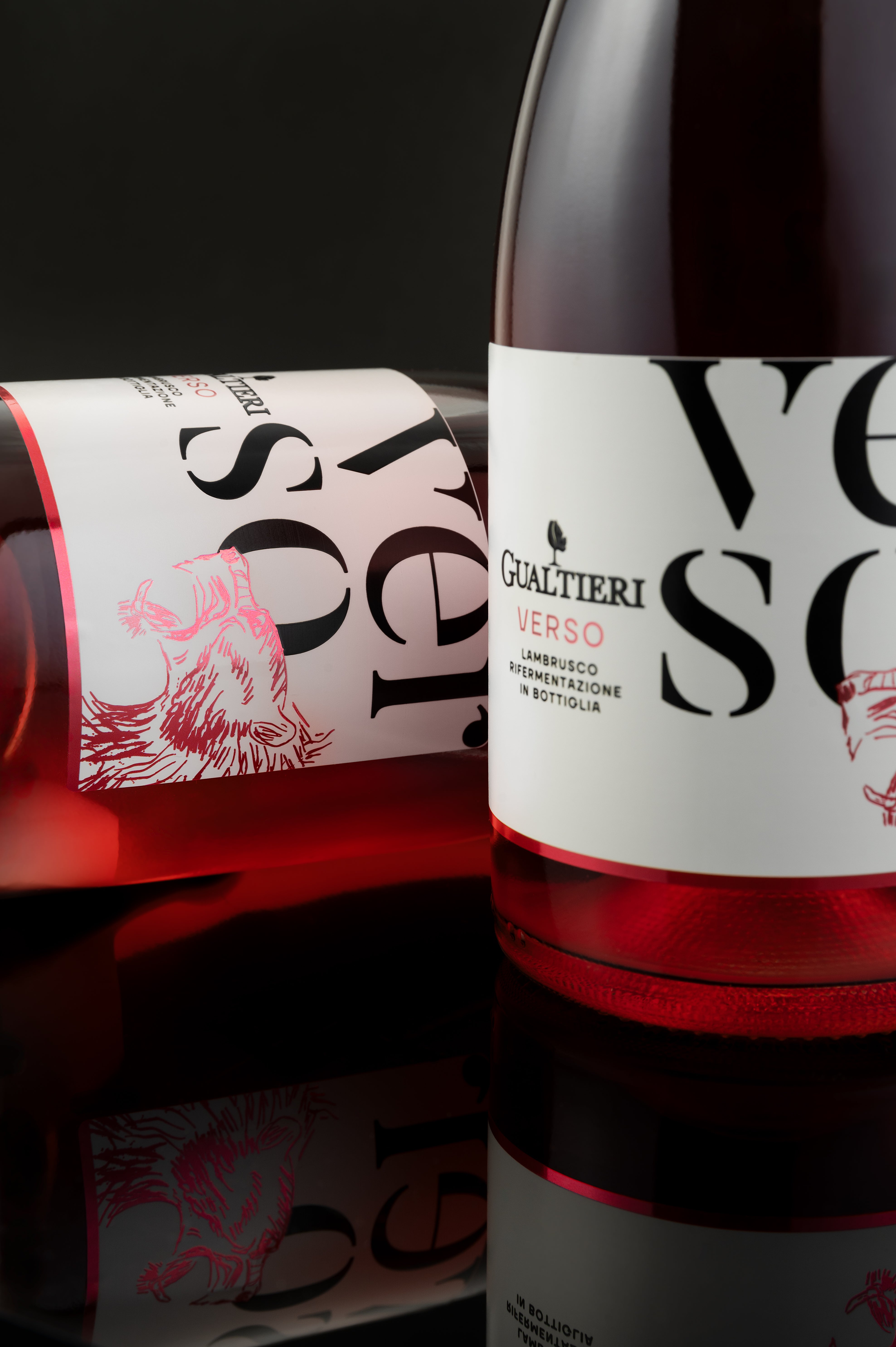 VERSO — Lambrusco Rifermentato in Bottiglia Rosè