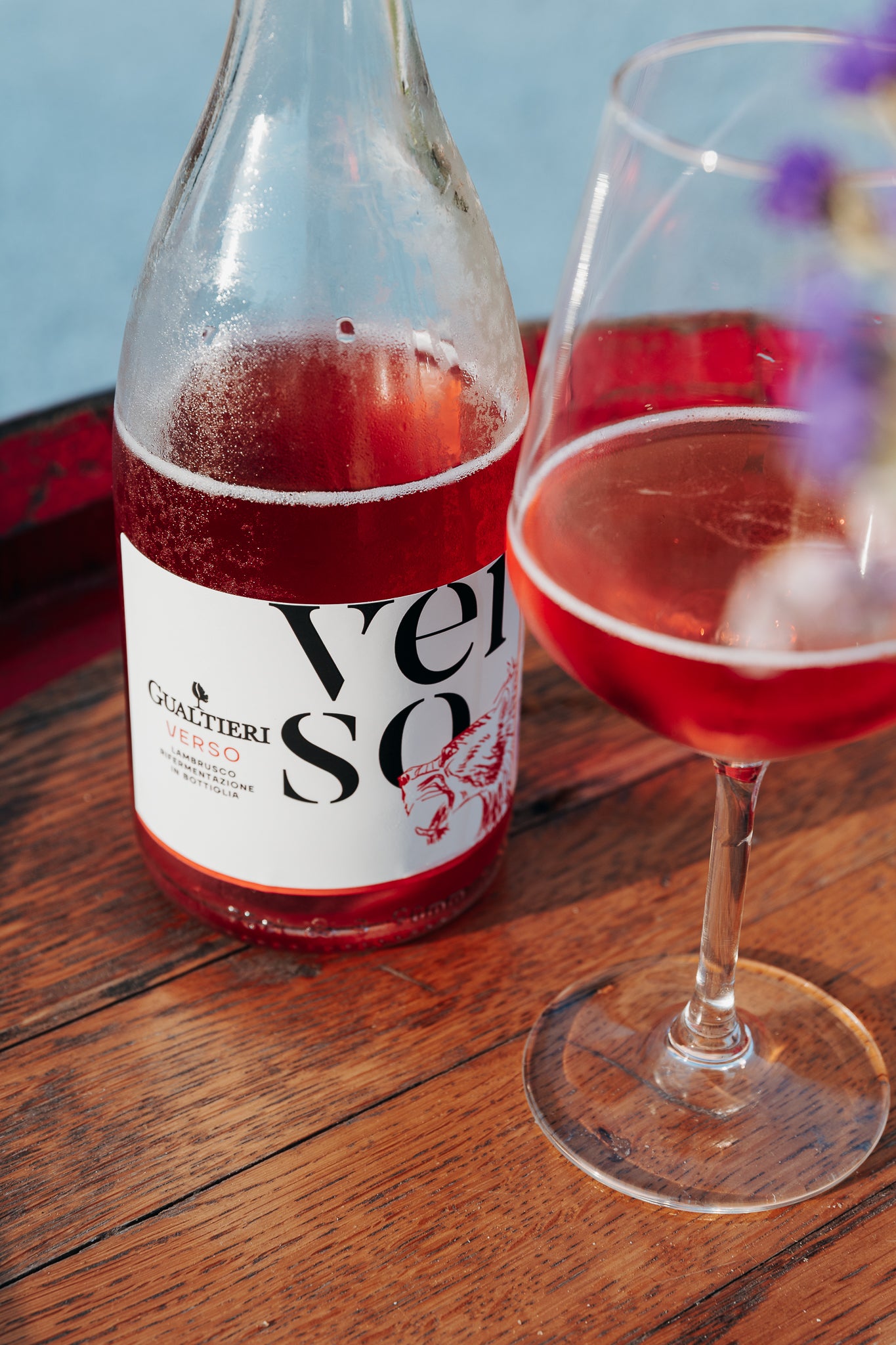 VERSO — Lambrusco Rifermentato in Bottiglia Rosè