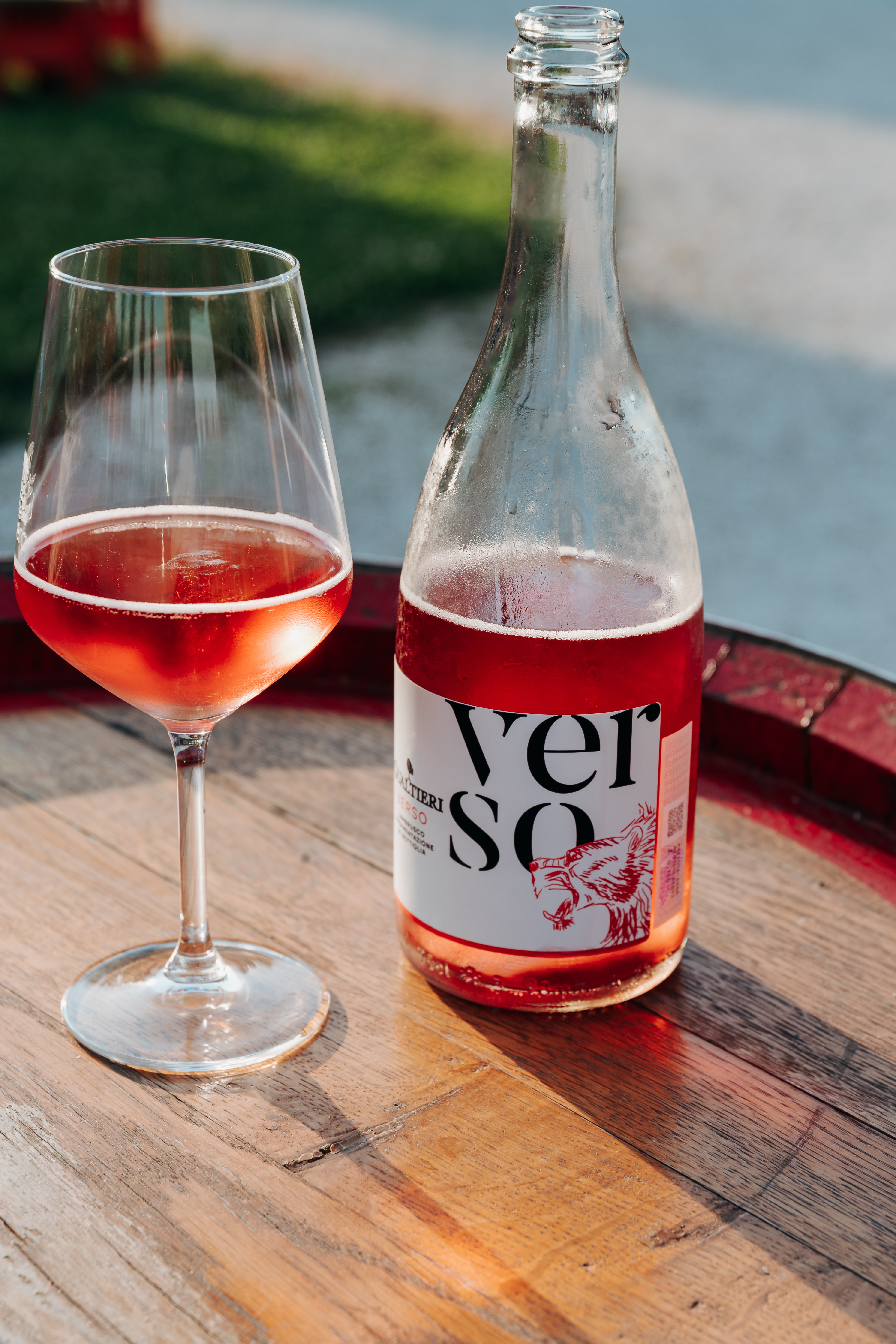 VERSO — Lambrusco Rifermentato in Bottiglia Rosè